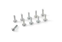 Laagbolkopflensschroef met binnenzeskant, M3X6, Staal (10st) - thumbnail