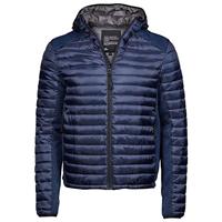 Tee Jays TJ9610 Men´s Hooded Outdoor Crossover Jacket - Navy/Navy Melange - XXL - thumbnail