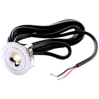 Deko Light 565173 Punto Lumi LED-inbouwlamp LED vast ingebouwd 1 W Zilver - thumbnail