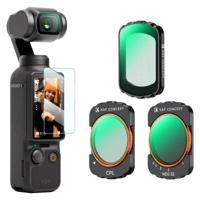 K&F Concept CPL + ND2-32 + Black Mist filterset voor DJI Osmo Pocket 3 - thumbnail