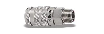 Beta 1917JM 1/2 Snelkoppeling | Aziatisch profiel | uitwendig draad | cylindrisch (BSP) - 019170412 019170412
