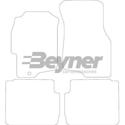 Velours Automatten passend voor Rover 400 / 45 MG ZS 1999-200 HL1709554