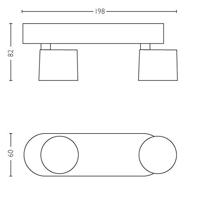 Philips SpotlampStar 2-lichts wit - 5624231P0 - thumbnail
