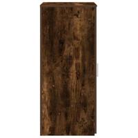 Opbergkast 50x45x103,5 cm bewerkt hout gerookt eikenkleur - thumbnail
