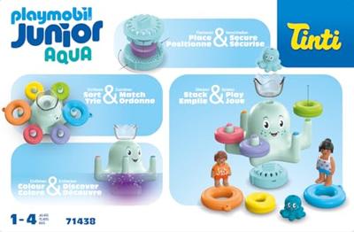 Playmobil® Junior aqua & Tinti 71438 kleurrijke kraken - thumbnail