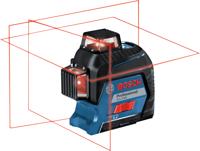 Bosch Professional GLL 3-80 Kruislijnlaser rood 3x 360° in koffer - 0601063S00 - thumbnail