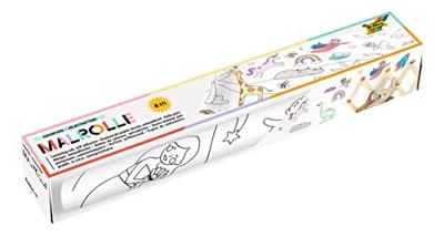 Kleurrol met kleurmotieven, zelfklevend ADVENTURE FOLIA wit Kleurrol met kleurmotieven, zelfklevend ADVENTURE FOLIA wit