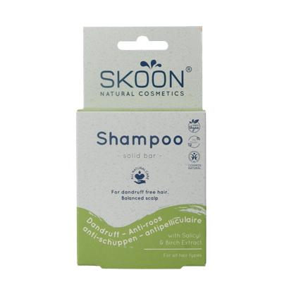 Skoon Solid shampoo anti-roos 90 Gram