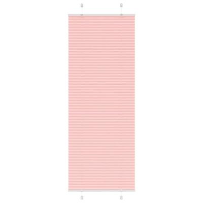Pliss rolgordijn 70x200 cm stofbreedte 69,4 cm polyester roze