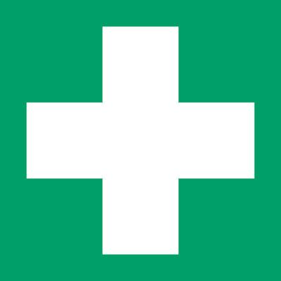 Pictogram bordje djois ehbo 200x200mm gn