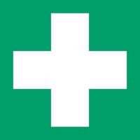 Pictogram bordje djois ehbo 200x200mm gn - thumbnail