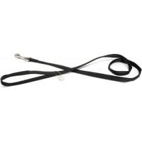 Hondenriem Mac Leather 120cm x 15mm zwart - thumbnail