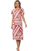 Modern duurzaam rood nachthemd Pastunette - thumbnail