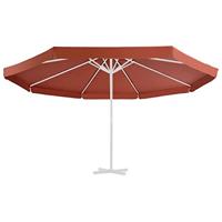 VidaXL Vervangingsdoek voor parasol 500 cm terracottakleurig - thumbnail