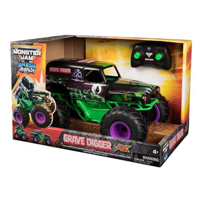 Monster Jam RC Smash en Bash Grave Digger 1:15