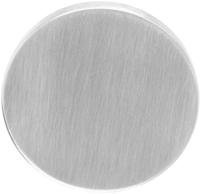 Formani Bertram Beerbaum TENSE BBB53 blindplaatje - mat RVS - thumbnail