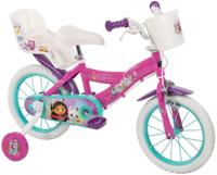 Crossfiets GABBI huis 14" Roze - thumbnail