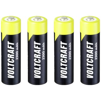 VOLTCRAFT Endurance Oplaadbare AA batterij (penlite) NiMH 2300 mAh 1.2 V 4 stuk(s) VOLTCRAFT Endurance Oplaadbare AA batterij (penlite) NiMH 2300 mAh 1.2 V 4 stuk(s)