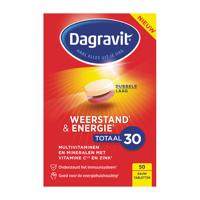Dagravit Weerstand & Energie Totaal 30 Kauwtabletten - thumbnail