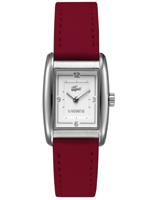 Lacoste horlogeband 2000639 / LC-49-3-14-2242 Leder Rood 16mm + rood stiksel - thumbnail
