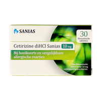 Sanias Cetirizine diHCl 10 mg 30 Tabletten - thumbnail