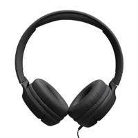 JBL Tune 520C Comfort Fit bedrade on-ear koptelefoon met microfoon, JBL Pure Bass-geluid, EQ-presets, USB-C-connectiviteit, opvouwbaar ontwerp en knoopresistente kabel, zwart - thumbnail
