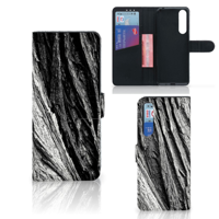 Book Style Case Sony Xperia 1 II Boomschors Grijs - thumbnail