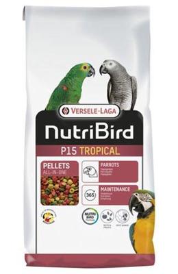 NUTRIBIRD P15 TROPICAL ONDERHOUDSVOEDER 10 KG NUTRIBIRD P15 TROPICAL ONDERHOUDSVOEDER 10 KG