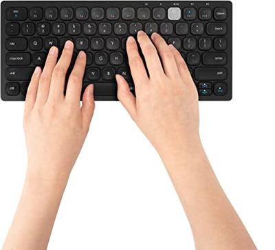 Kensington Multi-Device Dual Wireless Compact Keyboard toetsenbord Kensington Multi-Device Dual Wireless Compact Keyboard toetsenbord