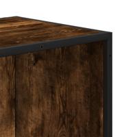 Boekenkast 60x35x170,5 cm bewerkt hout gerookt eikenkleurig - thumbnail
