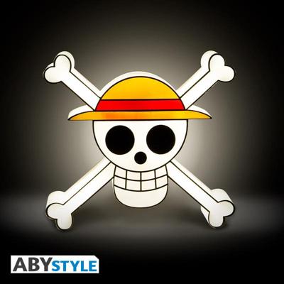One Piece Lamp - Jolly Roger Skull (Straw Hats) One Piece Lamp - Jolly Roger Skull (Straw Hats)