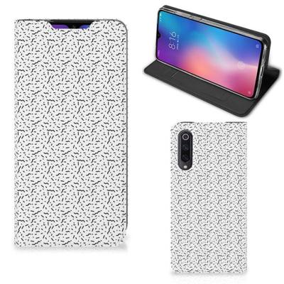 Xiaomi Mi 9 | Hoesje met Magneet | Stripes Dots Xiaomi Mi 9 | Hoesje met Magneet | Stripes Dots