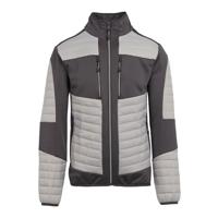Ragetta RG563 E-volve Unisex Thermal Hybrid Jacket - Mineral Grey/Ash (Heather) - XL - thumbnail
