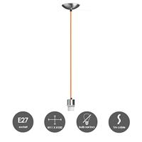 Light depot - verlichtingspendel Fabric - oranje - Outlet - thumbnail