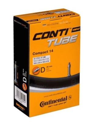 Continental binnenband "compact 14"" conti tube compact 14" 32/47-279/298 d26