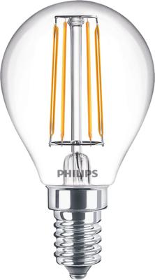 Philips LED Lamp E14 4,3W Kogel Helder Philips LED Lamp E14 4,3W Kogel Helder