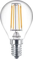 Philips LED Lamp E14 4,3W Kogel Helder - thumbnail