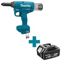 Makita accu blindklinknageltang 2,4 t/m 5mm - thumbnail