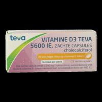 Vitamine D3 5600IE zachte capsules 12 Capsules - thumbnail