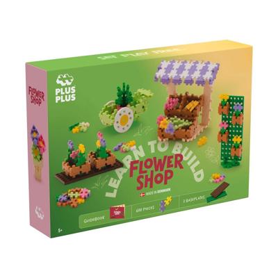 Plus Plus Learn to build flower shop plus-plus: 600 pcs (4336) Plus Plus Learn to build flower shop plus-plus: 600 pcs (4336)