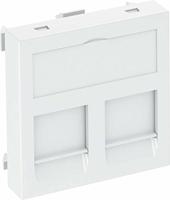 OBO Bettermann 6119214 Afdekking Datatechniekdrager (b x h x d) 45 x 45 x 9 mm 1 stuk(s) Wit - thumbnail