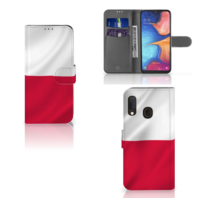 Samsung Galaxy A20e Bookstyle Case Polen