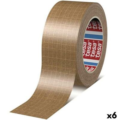 Plakband TESA TESAPACK Bruin 50 mm x 25 m Verpakking (6 Stuks)