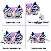Purse Pets Metallic Mood interactieve tas Rebel Stripez Zebra - thumbnail