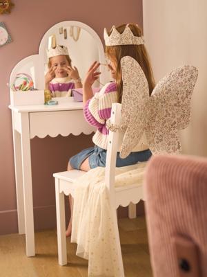 Kaptafel kind Feston wit