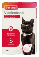 Beaphar vlooienband kat wit - thumbnail