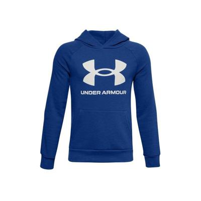 Kinderhoodie Under Armour Colorblock Crewneck Blauw Maat 18-20 Jaar