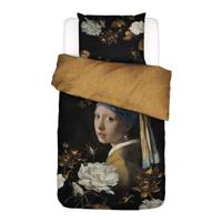 Essenza Essenza for Maurtitshuis Floral Girl Dekbedovertrek 1p set 140x220 Black - thumbnail