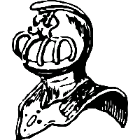 Ridderhelm - Muursticker - thumbnail