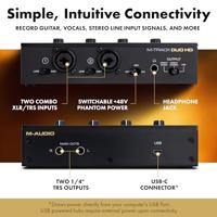 M-Audio M-Track Duo HD audio interface - thumbnail